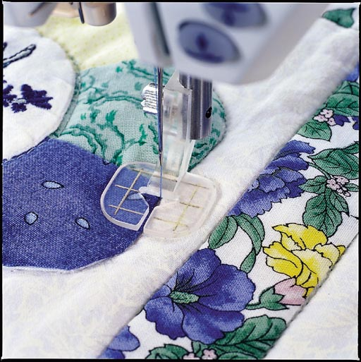 Pied piqué libre avec guide (à ressort) Husqvarna