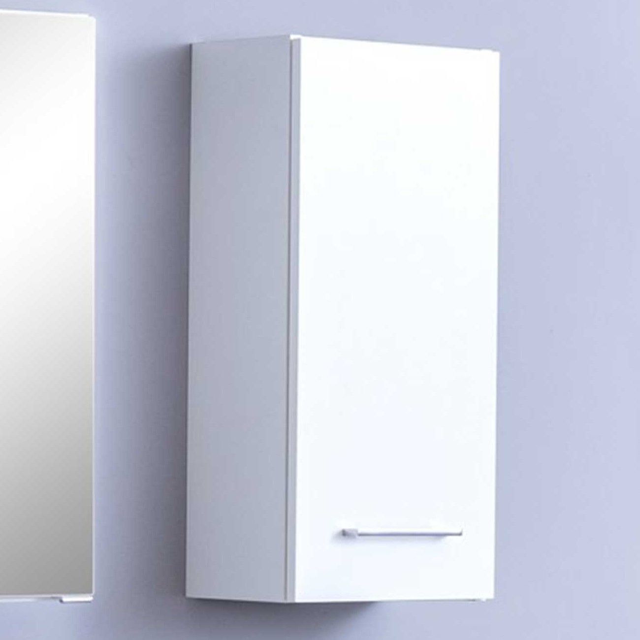 Armoire murale Pares 30cm 1 porte - blanc