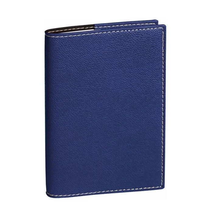 Agenda de poche 2026 - Affaires - 10 x 15 cm - Bleu QUO VADIS Club