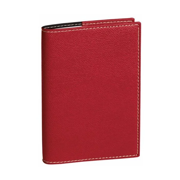Agenda Semainier 2026 - Ministre - 160 x 240 mm - Rouge QUO VADIS Club