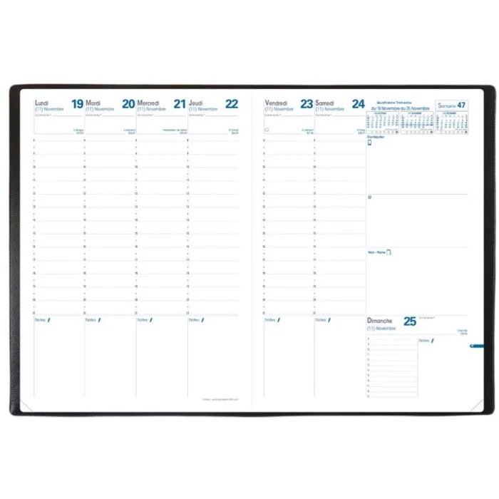 Recharge pour agenda 2026 - Consul - 210 x 297 mm QUO VADIS