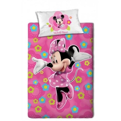 Housse de Couette Minnie Flower Coton