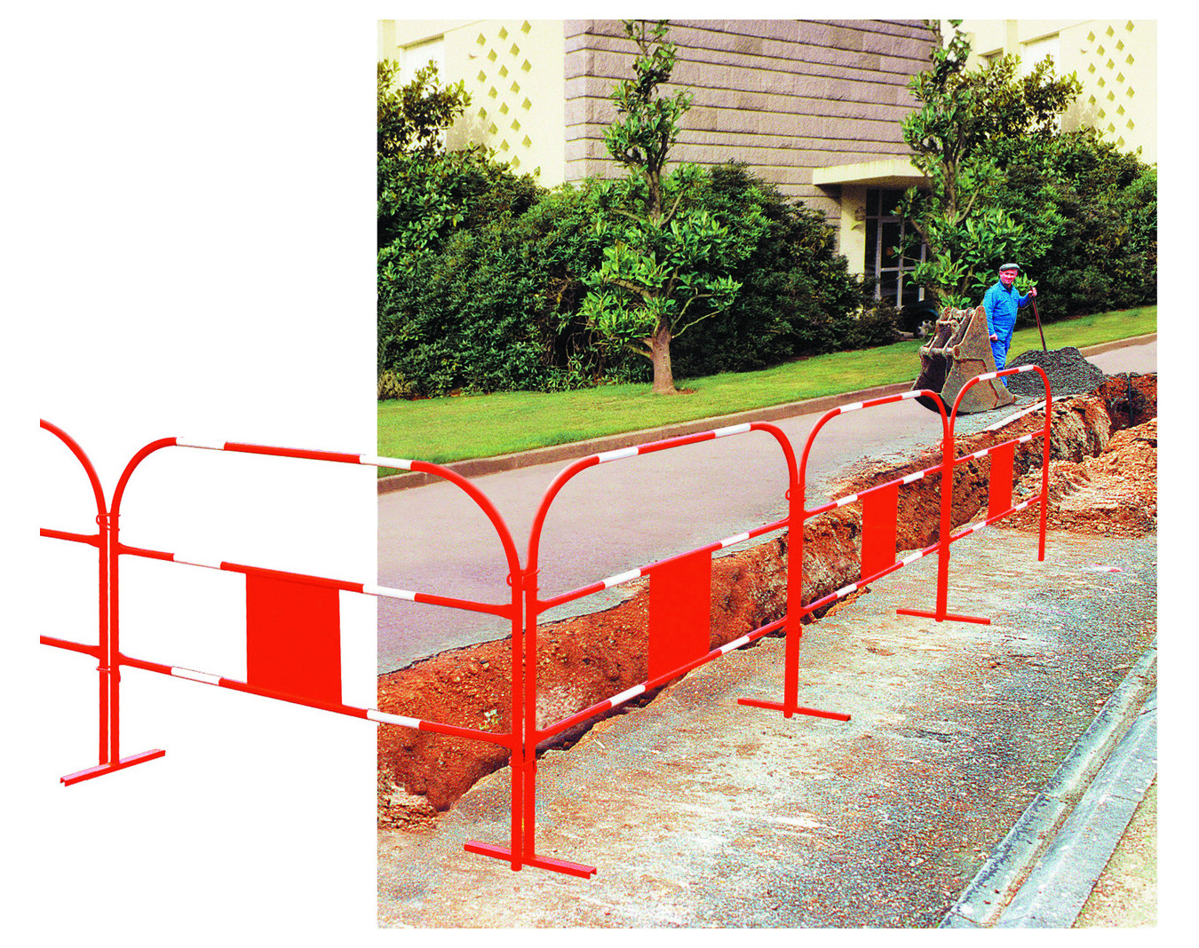 10 barrières chantier Éco TP