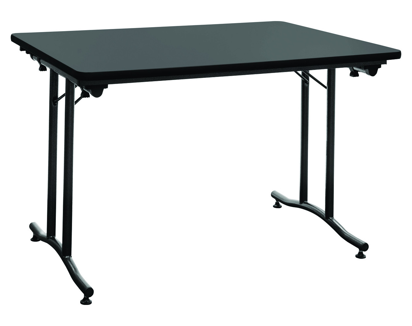 10 tables pliantes Élégante + 1 chariot