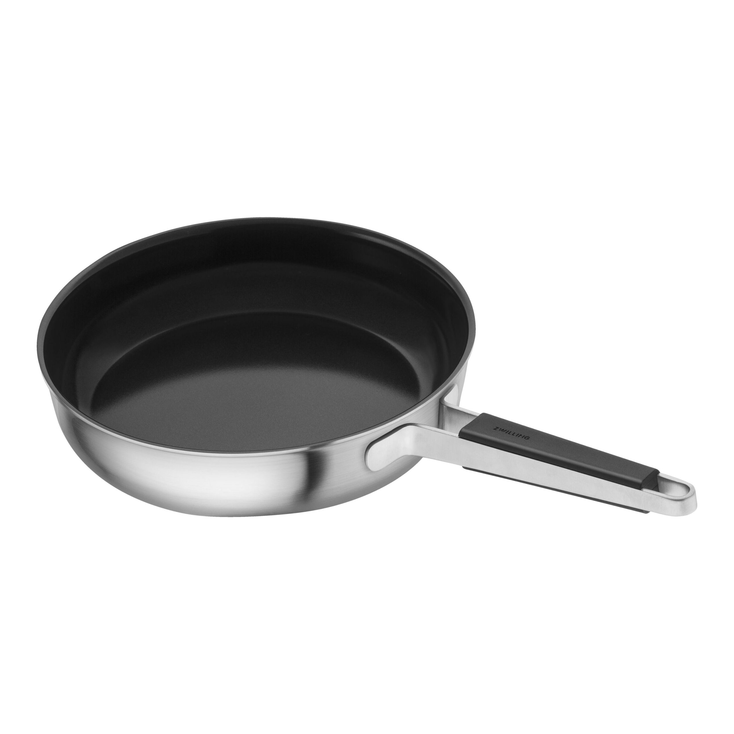 Poêle, 28 cm, Inox 18/10, Revêtement céramique