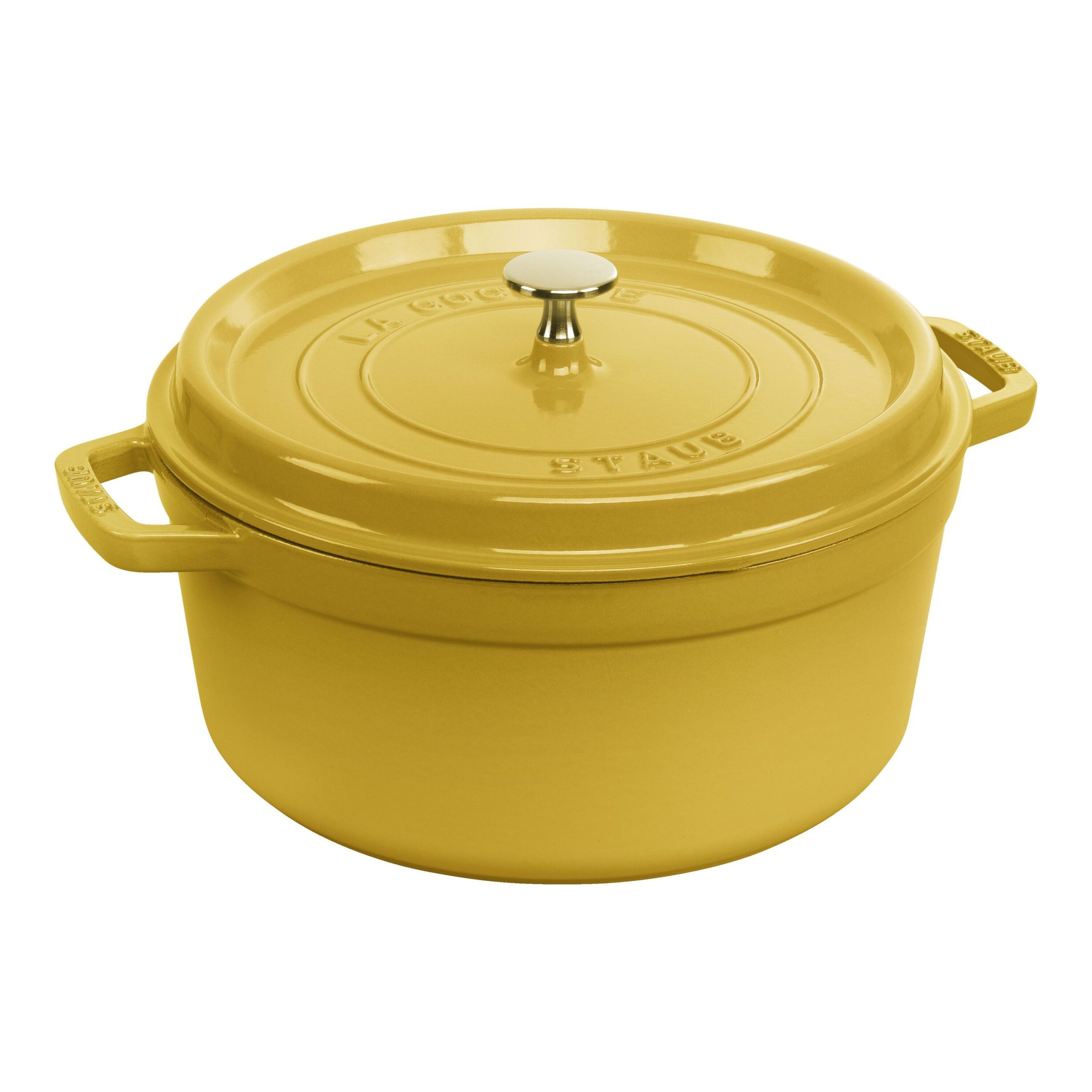 Cocotte 26 cm, Rond(e), Citron, Fonte