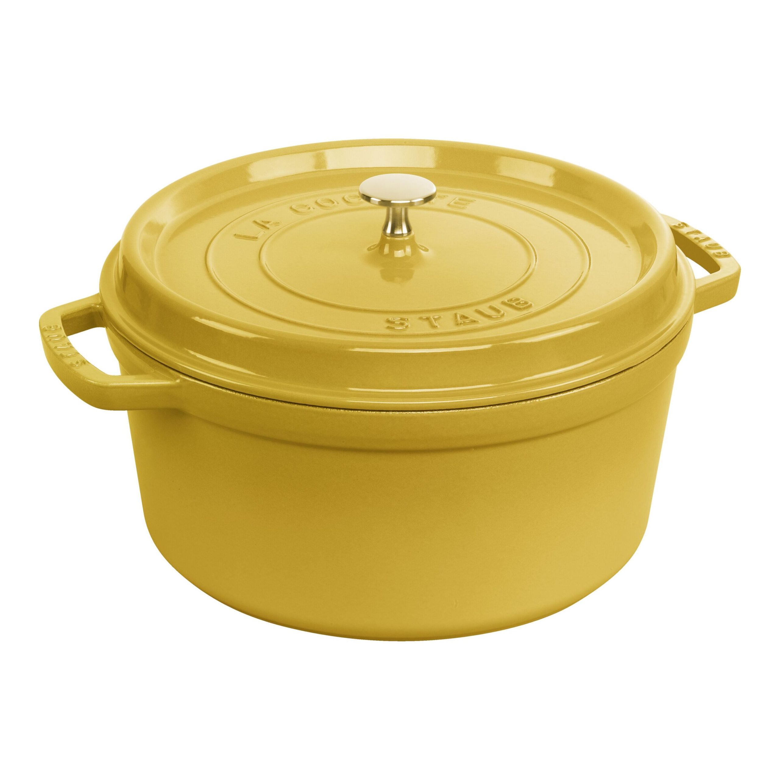 Cocotte 28 cm, Rond(e), Citron, Fonte
