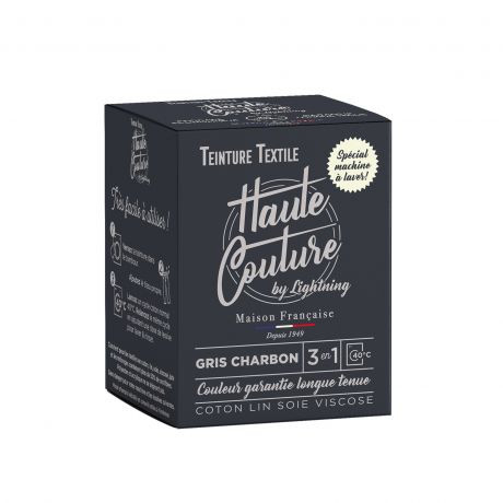 Teinture Textile HAUTE COUTURE col. Gris Charbon