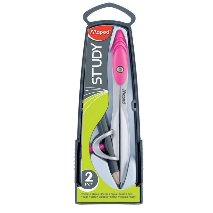 Coffret Compas avec bague universelle - Study MAPED