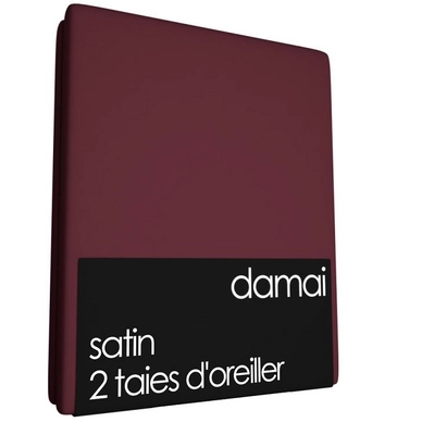 2 Taies d'Oreiller Damai Vulcano (Satin)