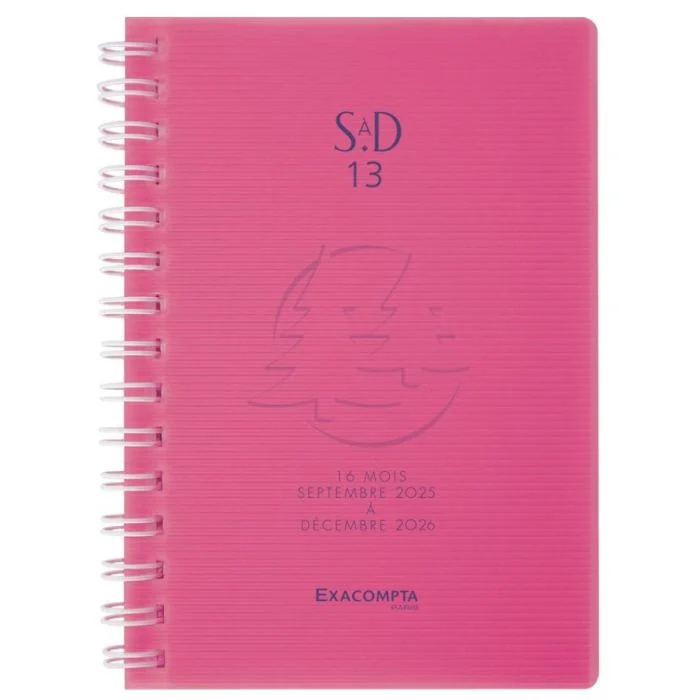 Agenda de Poche 2025/2026 SAD 13S - 130 x 90 mm EXACOMPTA