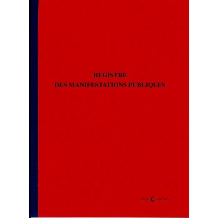 Registre Vide grenier - Manifestations publiques ELVE