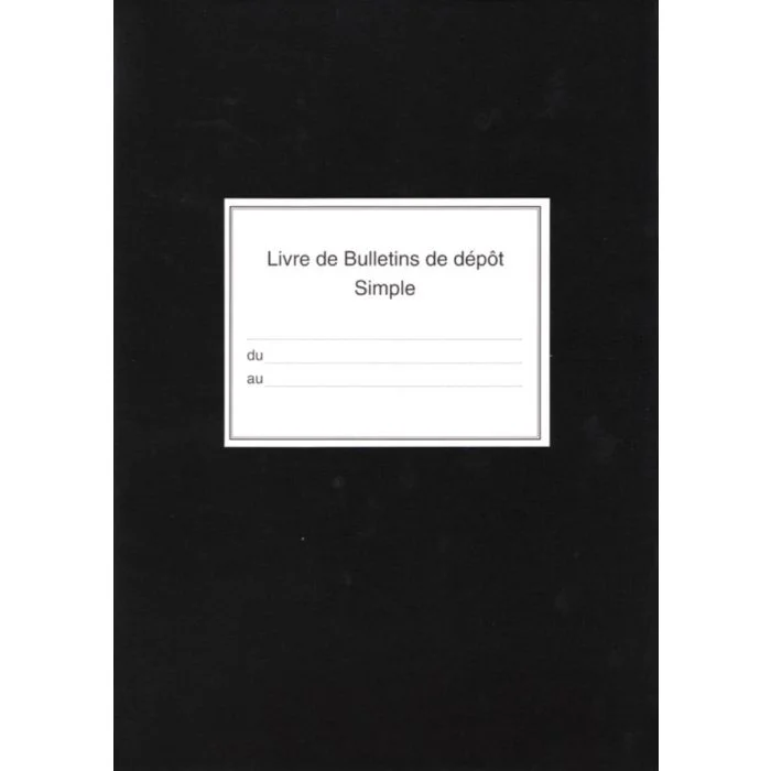 Registre Bijoutier - Bulletins de dépôt ELVE