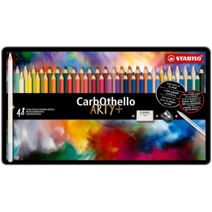 Crayons pastel - Assortiment 48 couleurs STABILO CarbOthello ARTY+