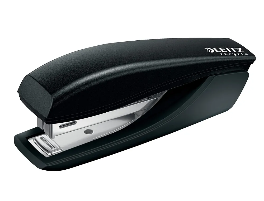Agrafeuse leitz mini nexxt recyclé 10 feuilles coloris noir