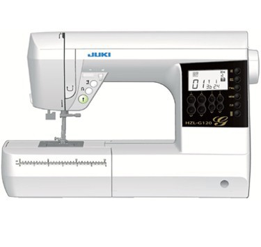 Machine à coudre JUKI HZL-G120 + table d'extension offerte