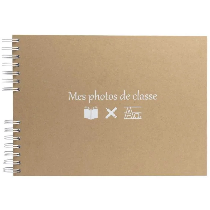 Album Photos de Classe - Kraft - 320 x 220 mm EXACOMPTA