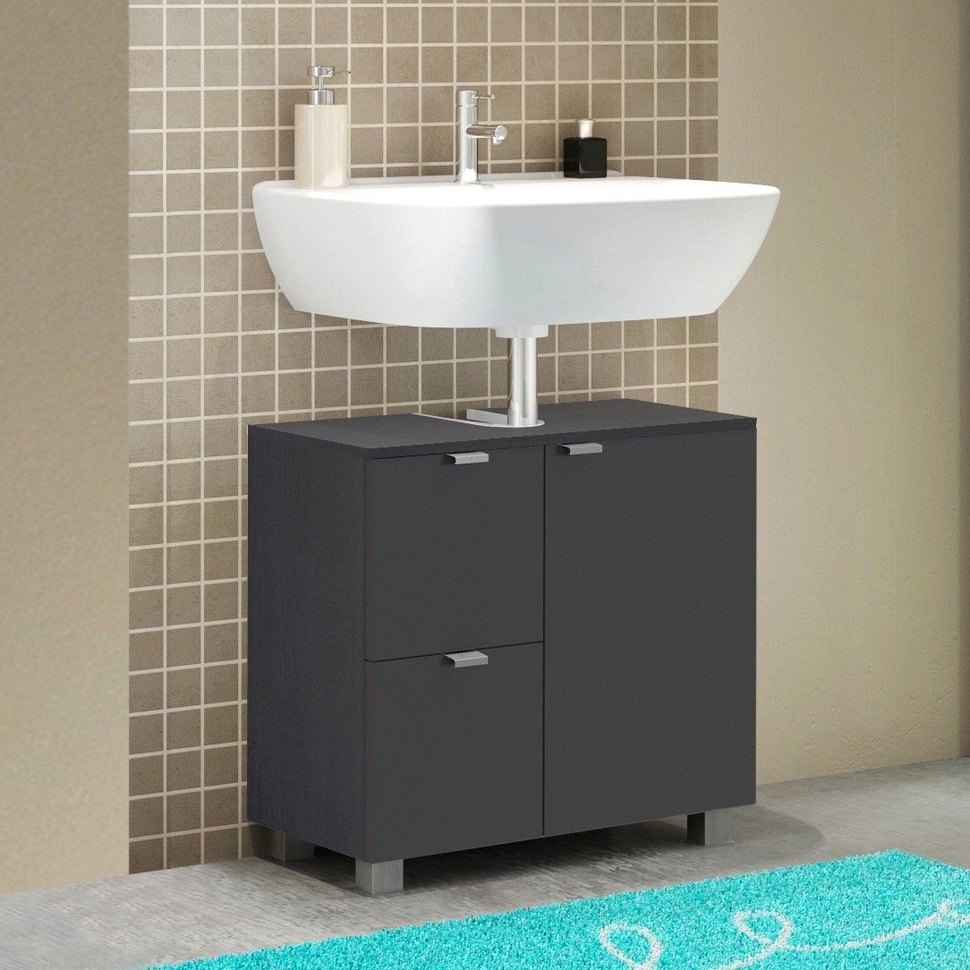 Meuble sous lavabo Bodhi 70cm - gris graphite