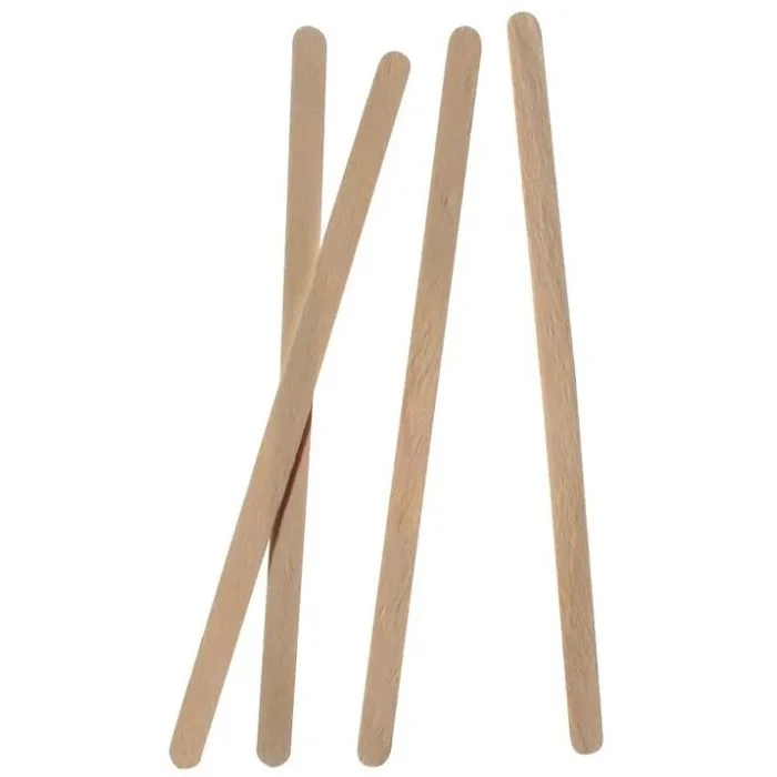 Touillettes en bois - 140 mm PAP STAR Pure Lot de 1000