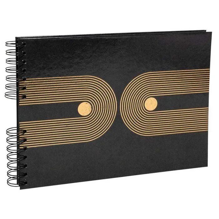 Album Photos Traditionnel 32 x 22 cm - 150 Photos - Noir EXACOMPTA Graphik