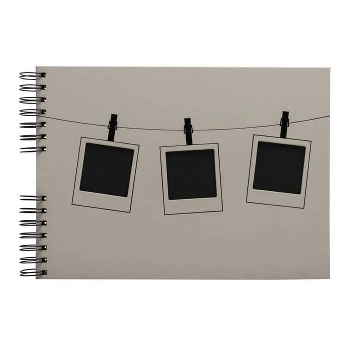 Album photos à spirales - 320 x 220 mm - 150 photos - Beige EXACOMPTA Instants