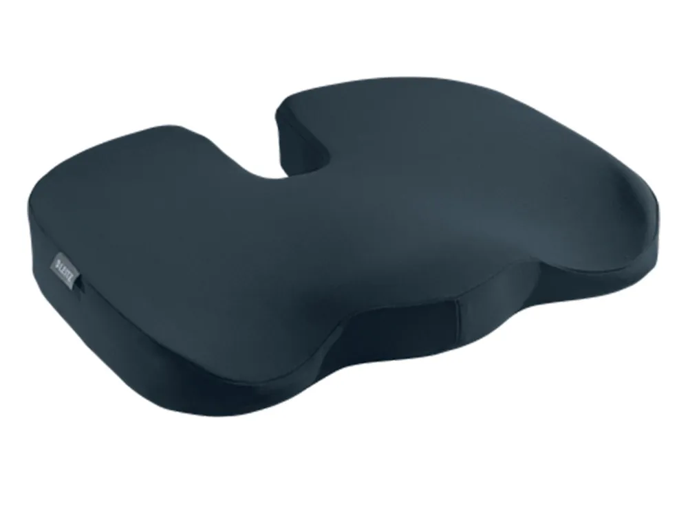 Coussin de siege ergonomique leitz ergo cosy gris