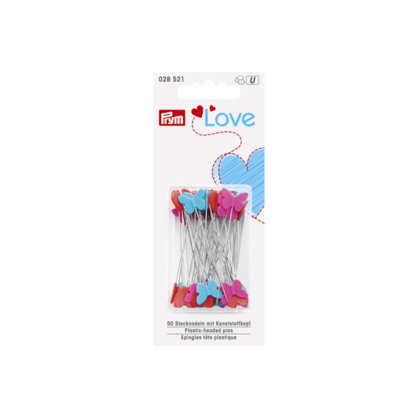 Epingles tête plastique ( motifs assortis) PRYM