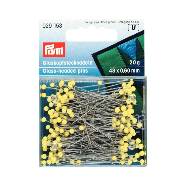 Épingle tête verre 45 x 0,60 mm 20g