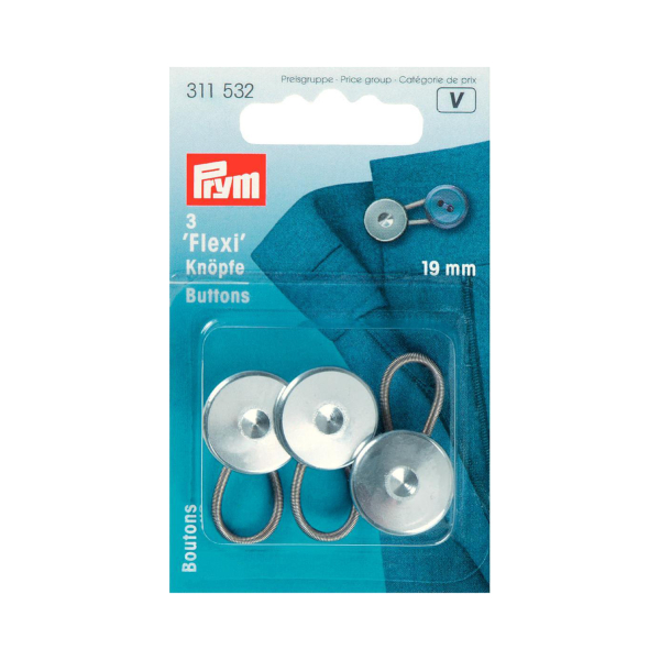 Bouton flexi pour chemises pantalons