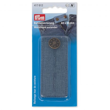Rallonge ceinture jean 80 x 35 mm Prym