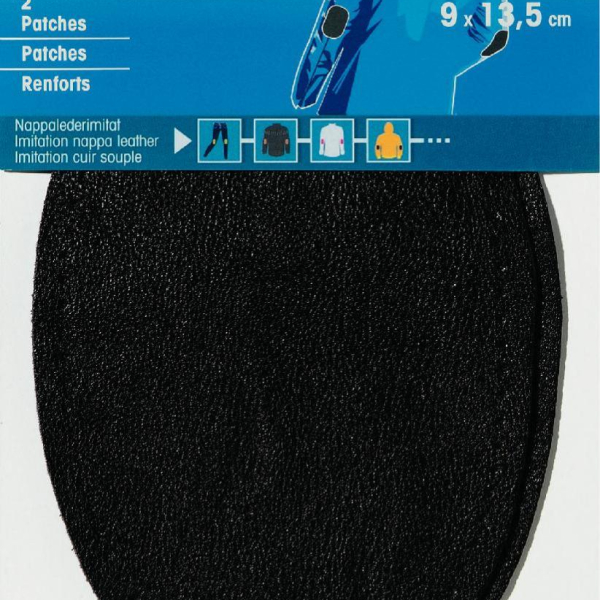 Coudes imitation cuir souple 9 x 13,5cm