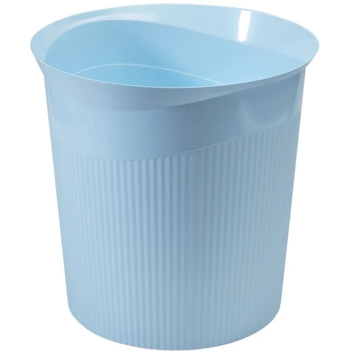 Corbeille à papier 13 litres Re-LOOP - Bleu pastel HAN