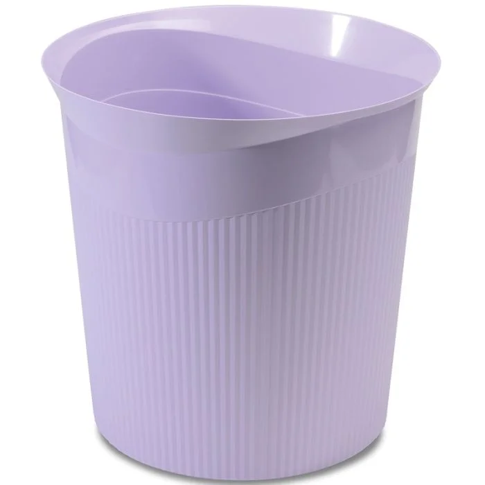 Corbeille à papier 13 litres Re-LOOP - Violet pastel HAN