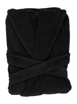 Peignoir Abyss & Habidecor Alex Black