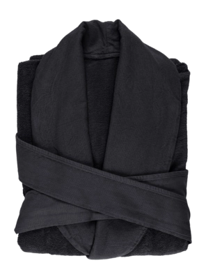 Peignoir Abyss & Habidecor Amigo Black