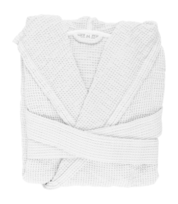 Peignoir Abyss & Habidecor Bees White