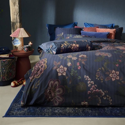 Taie d'Oreiller Pip Studio Buenas Noches Dark Blue Coton