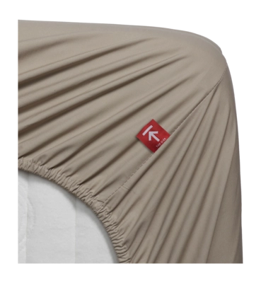 Drap-Housse Beddinghouse Split Topper Sand (Percal)