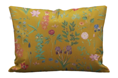 Taie d'Oreiller Essenza Marigold Flower Ochre (Satin)