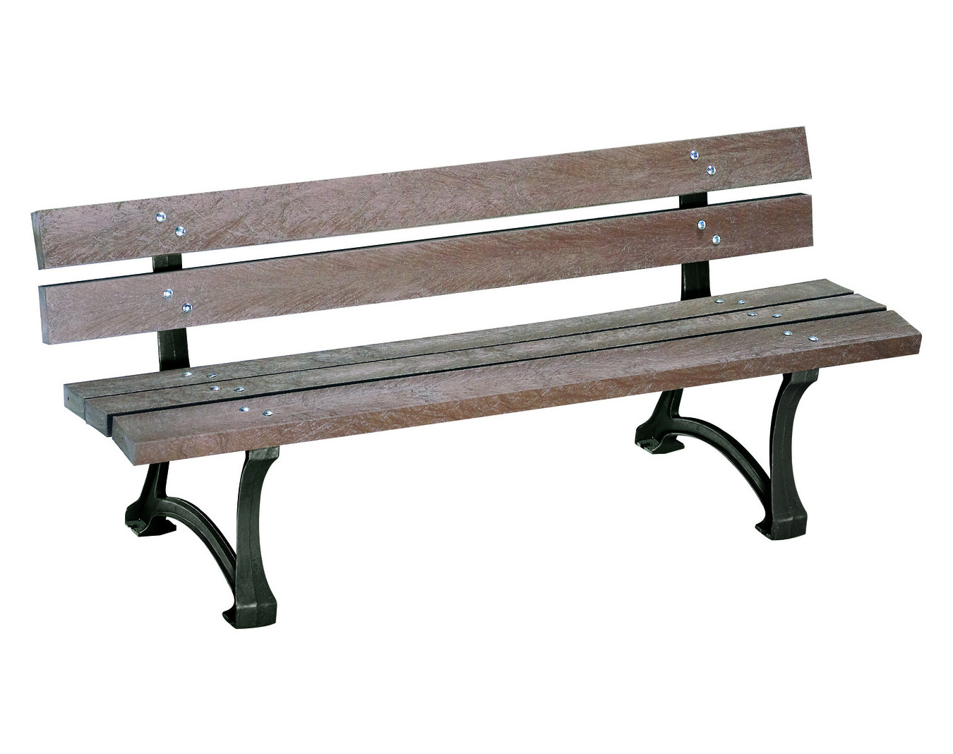 2 bancs plastique recyclé Détente