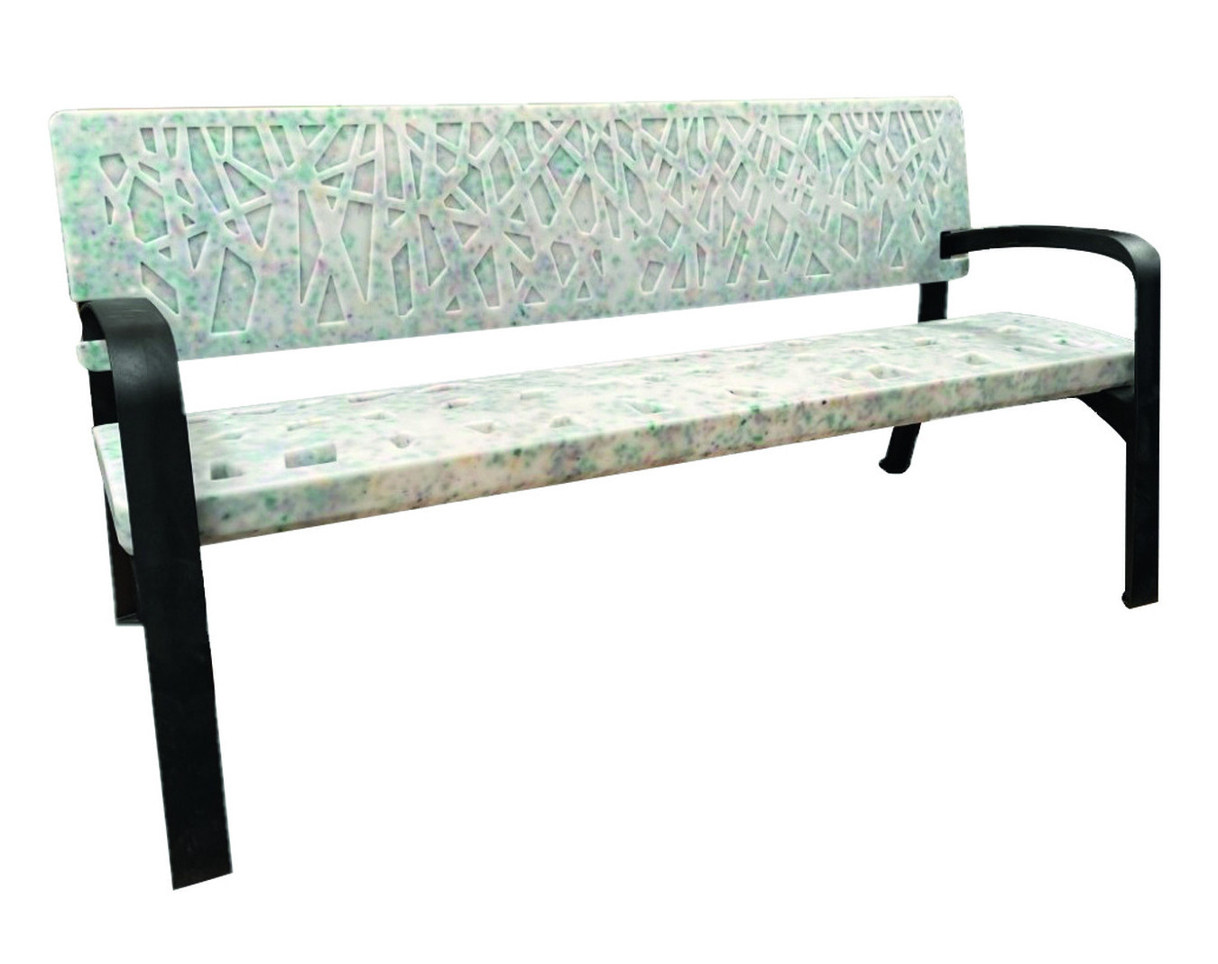 2 bancs urbains recyclé Maverick Océan