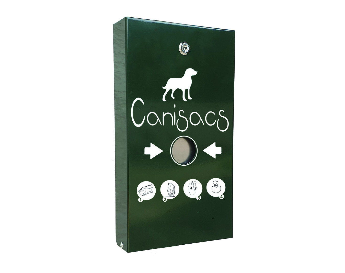 2 distributeurs Canisacs + 1 offert