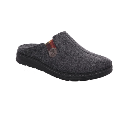 Pantoufles Rohde Homme Asiago 7142 Anthracite