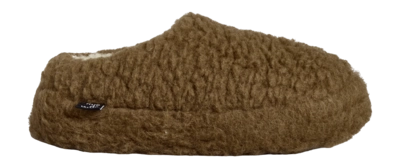 Pantoufles Rue de Wool The Nordic Low Caramel Caramel