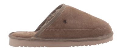 Pantoufles Warmbat Homme Cowra Suede Mud
