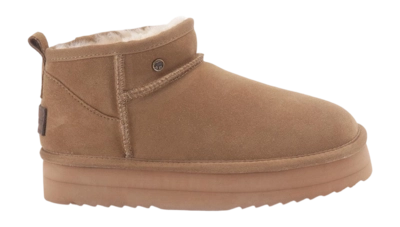 Bottes Warmbat Women Durack Suede Plateau Camel