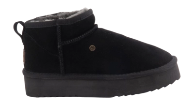 Bottes Warmbat Women Durack Suede Plateau Black