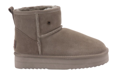 Bottes Warmbat Femme Wallaby Suede Plateau Moss