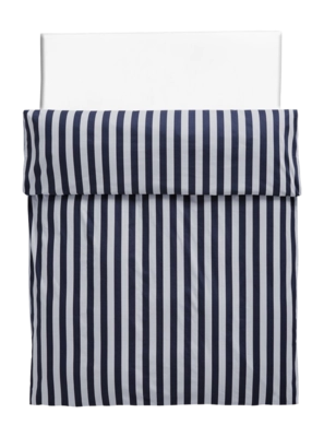 Housse de Couette HAY Été Midnight Blue And Light Grey Coton