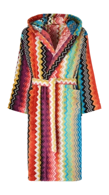 Peignoir Missoni Unisexe Giacomo Hooded Multicolor